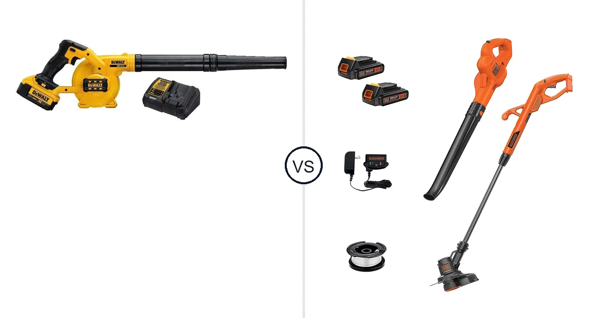 Comparison of DEWALT DCE100M1 and BLACK+DECKER LCC222