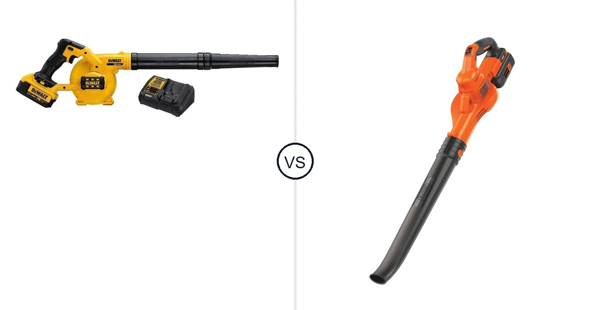 Comparison of DEWALT DCE100M1 and BLACK+DECKER LSW40C