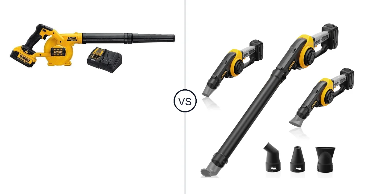 DEWALT DCE100M1 vs HEINPRO Leaf Blower: Best Choice?