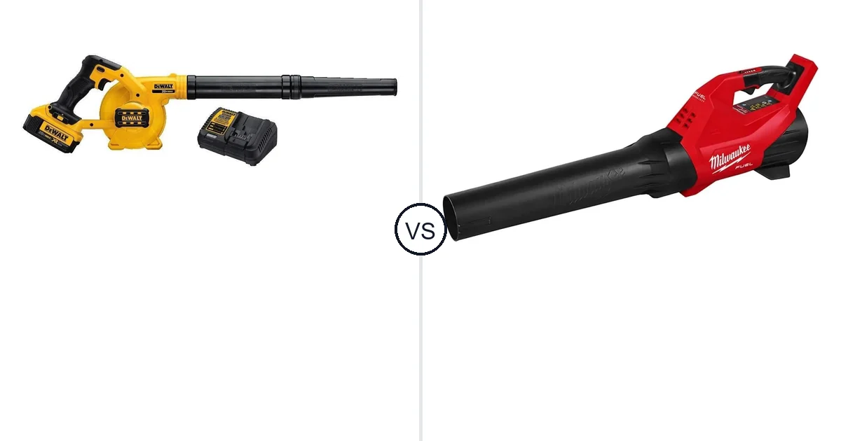 Comparison of DEWALT DCE100M1 and Milwaukee 3017-20