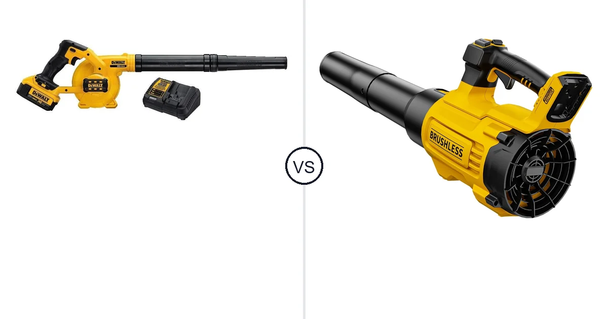 DEWALT DCE100M1 vs Nelhalt CFM/125: Best Leaf Blower for Your Needs