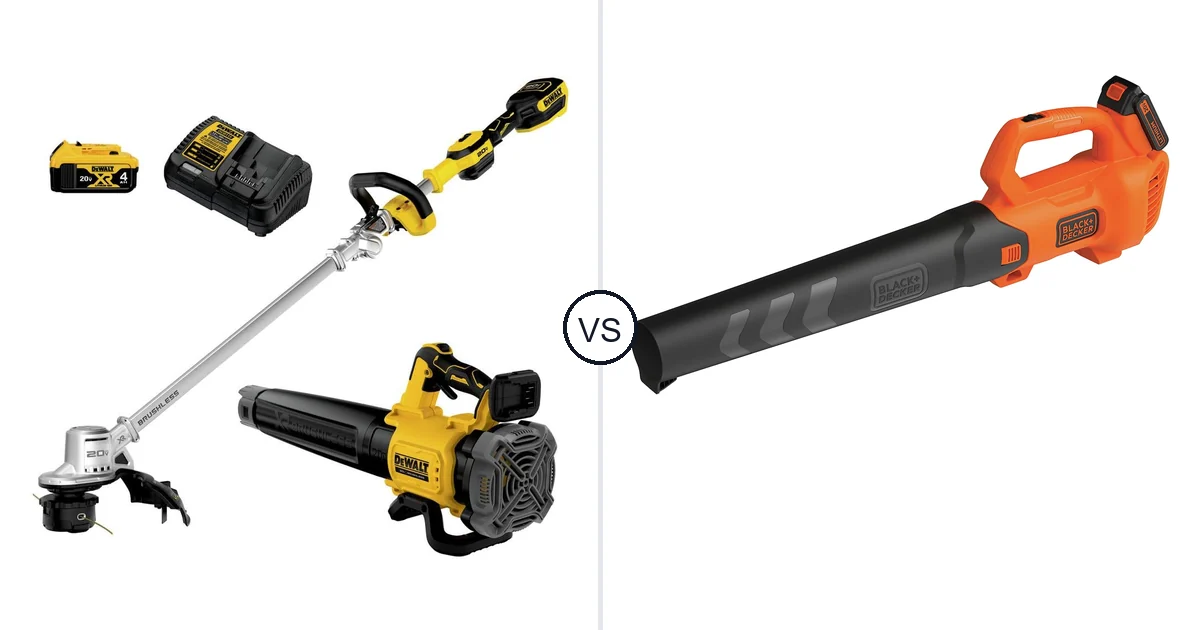 Comparison of DEWALT DCKO222M1 and BLACK+DECKER BCBL700D1