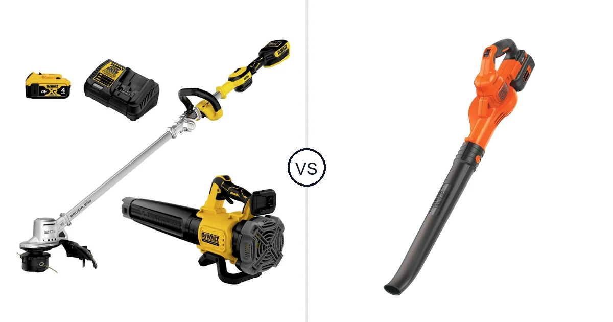 Comparison of DEWALT DCKO222M1 and BLACK+DECKER LSW40C