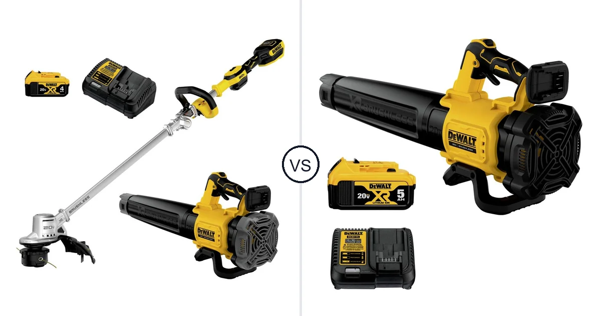 Comparison of DEWALT DCKO222M1 and DEWALT DCBL722P1