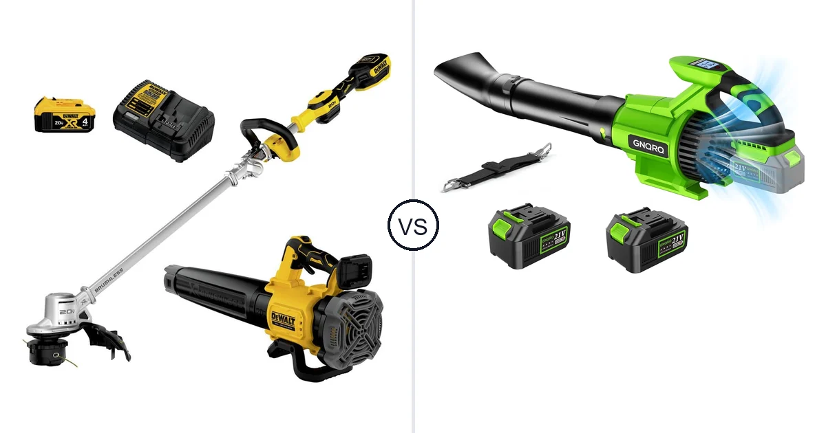 Comparison of DEWALT DCKO222M1 and GNQRQ CLB-001