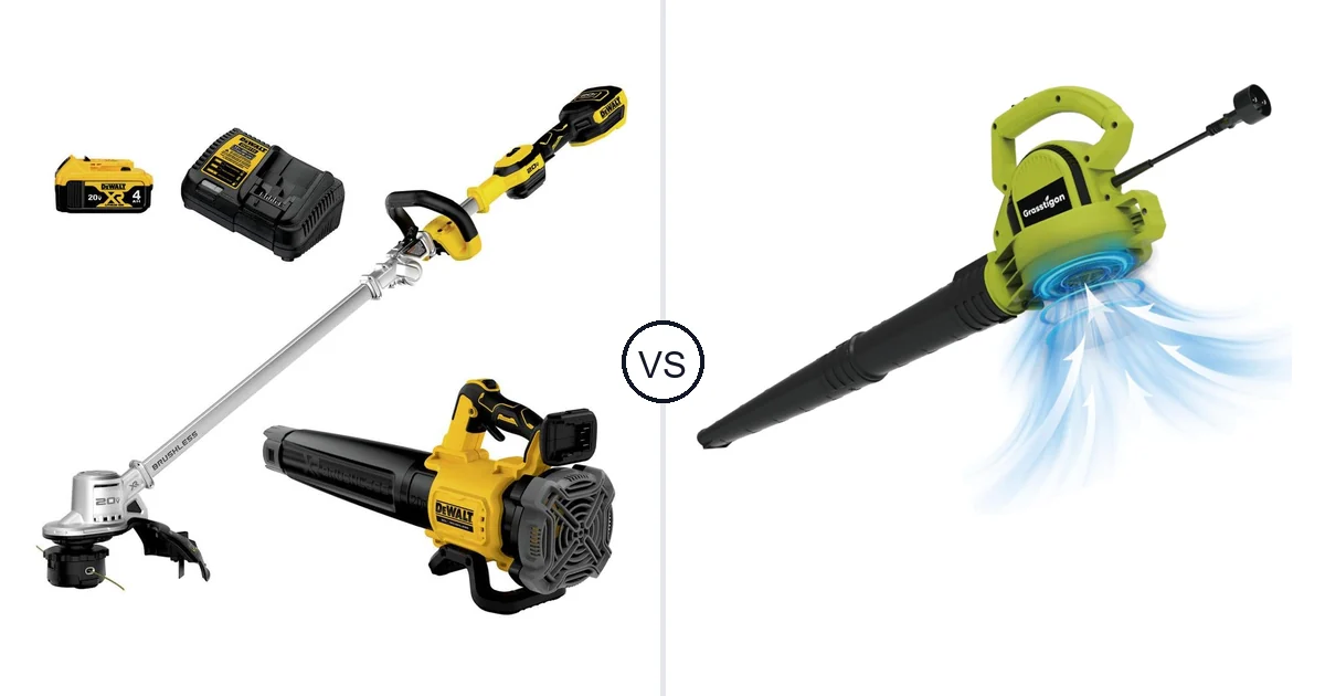 Comparison of DEWALT DCKO222M1 and GRASSTIGON Grasstigon Leaf Blower