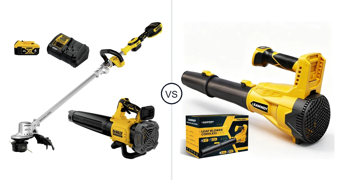 Comparison of DEWALT DCKO222M1 and LEAWINDY LEAWINDY005