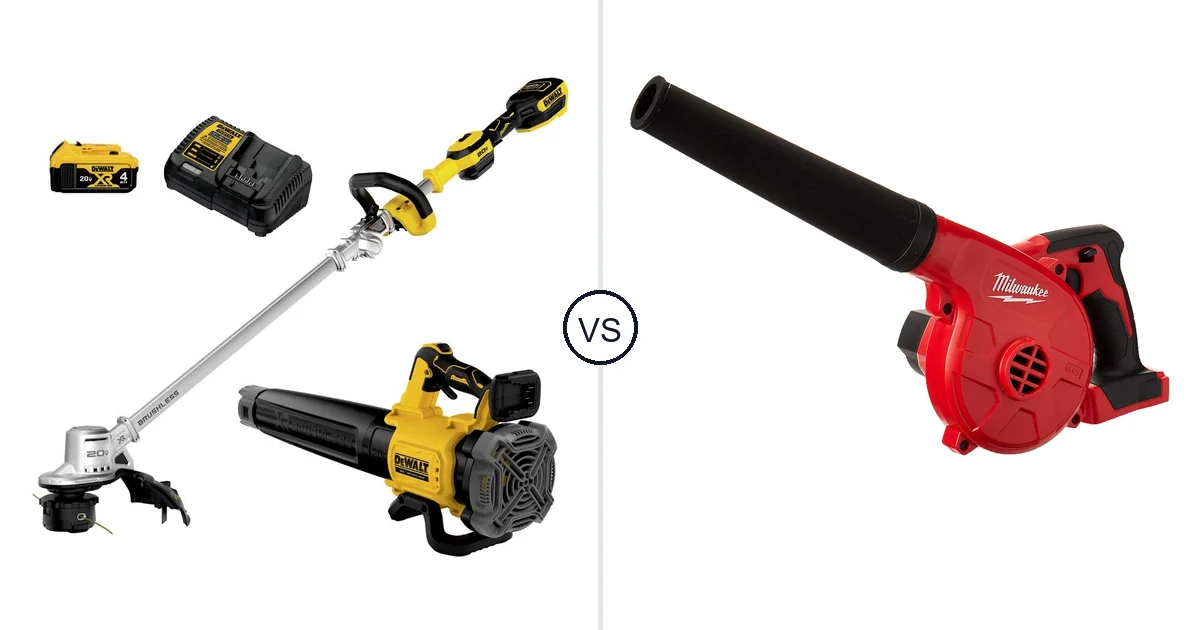 Comparison of DEWALT DCKO222M1 and Milwaukee 0884-20