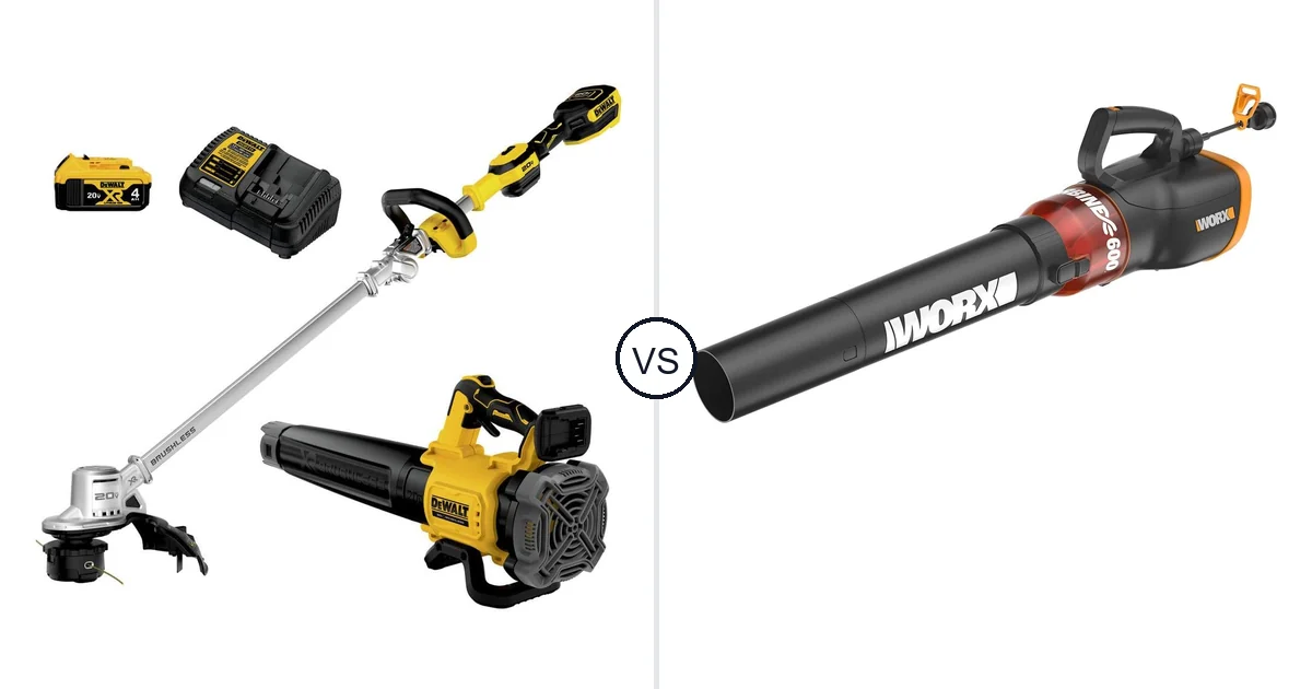 DEWALT DCKO222M1 vs WORX WG520: Key Differences