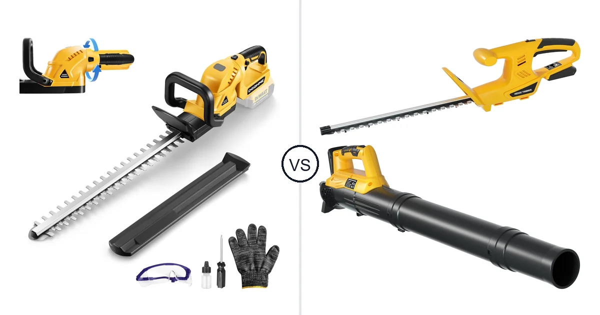 DGQHME 3000RPM vs Houselife Cordless Hedge: Best Hedge Trimmer for