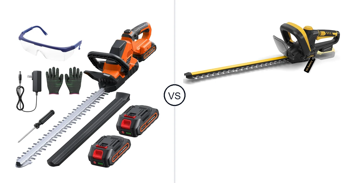 DocSmart 3000RPM vs IEBUDA 22-Inch: Hedge Trimmer Comparison