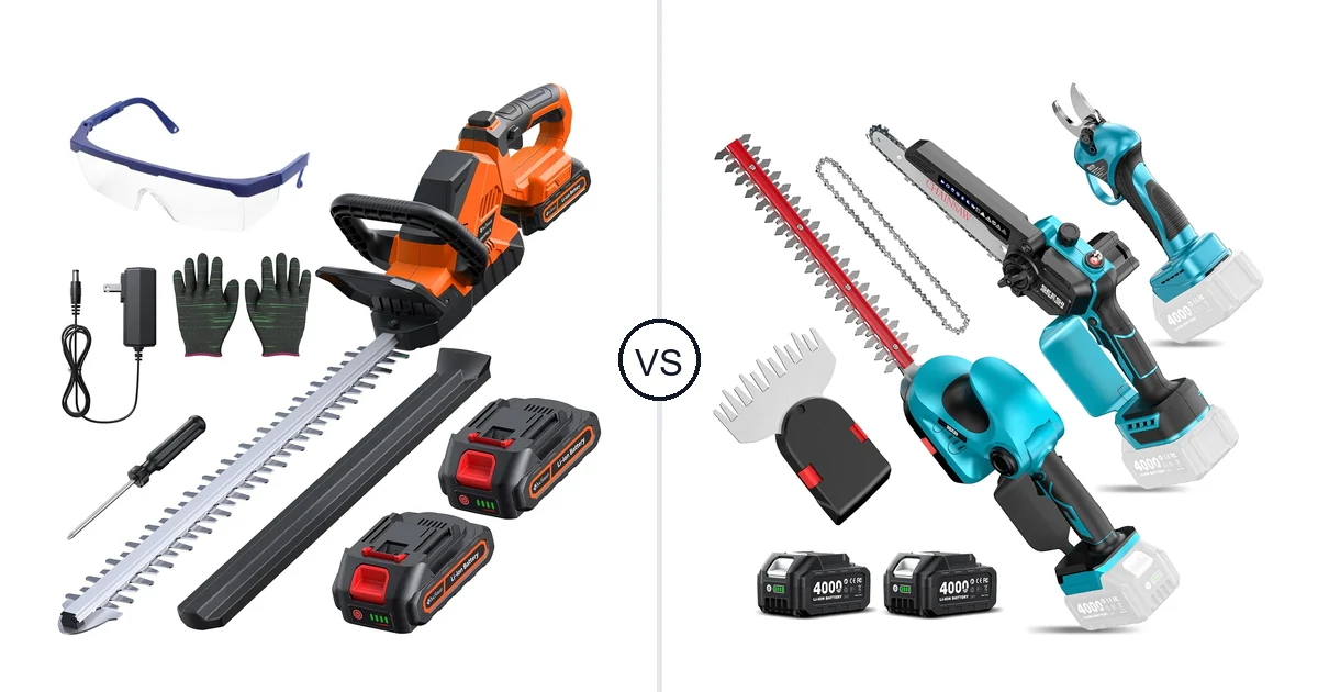 DocSmart 3000RPM vs Seesii Electric Chainsaw: Which Hedge Trimmer
