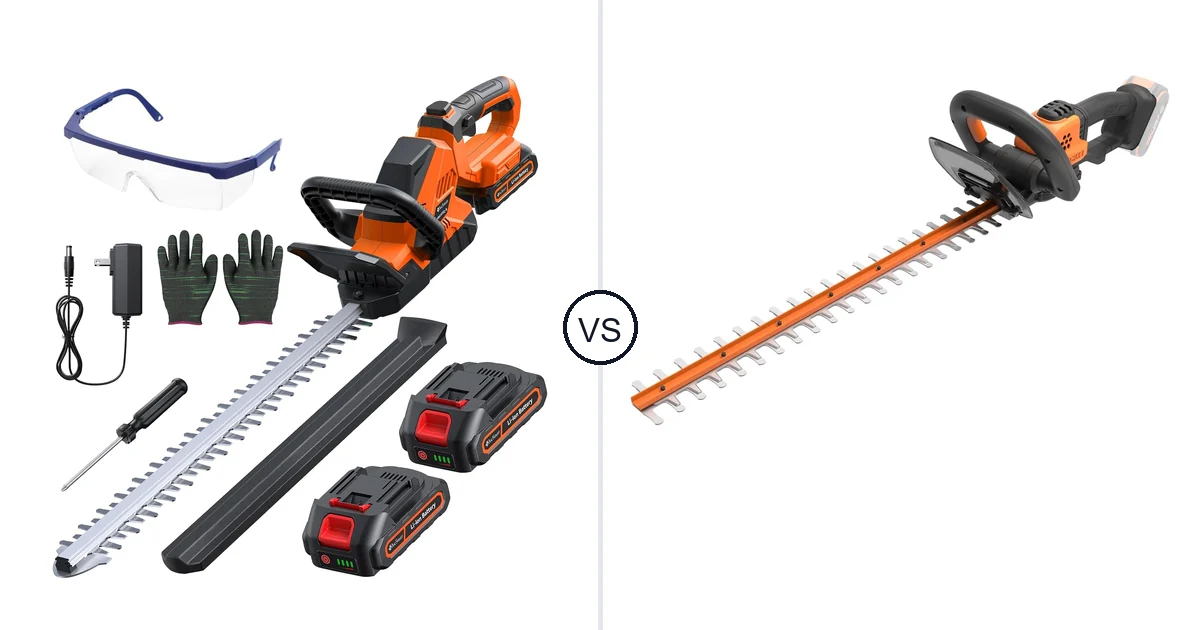 DocSmart 3000RPM vs WORX WG261: Best Hedge Trimmer for You?