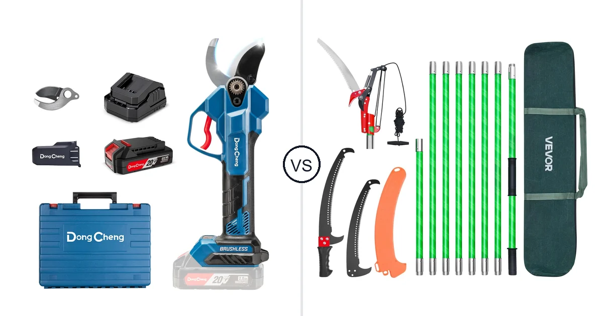 Dong Cheng DCYD35S vs VEVOR Manual Pole Saw: Which Should You Buy?