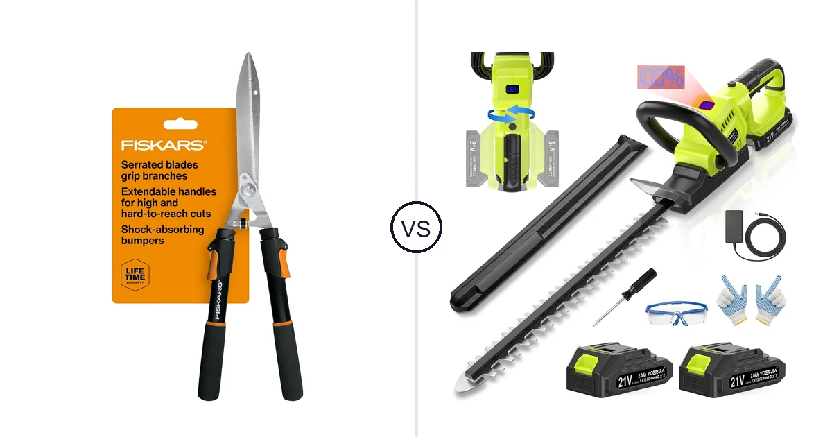 Fiskars Extendable vs VOERJIA 3000RPM: Which Should You Buy?