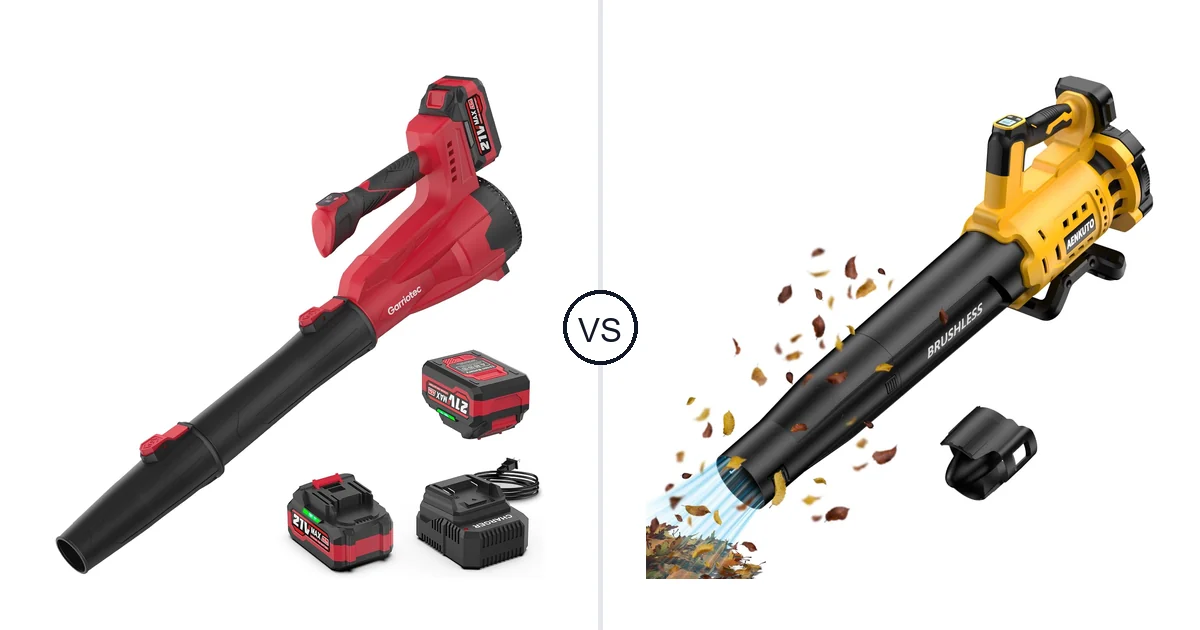 Garriotec Leaf vs Aenkuto Cordless: Which Leaf Blower Should You Buy?