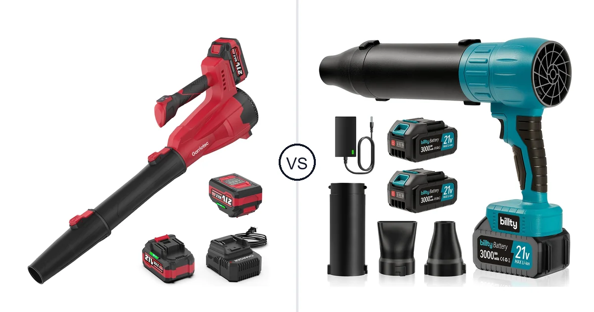 Garriotec Leaf vs Billty Cordless: Which Leaf Blower Should You Buy?