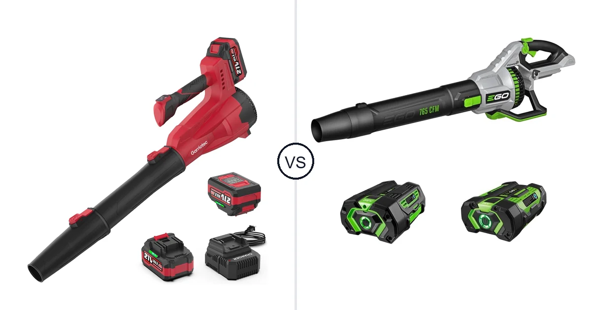 Garriotec Leaf Blower Cordless vs EGO LB7654: Best Leaf Blower