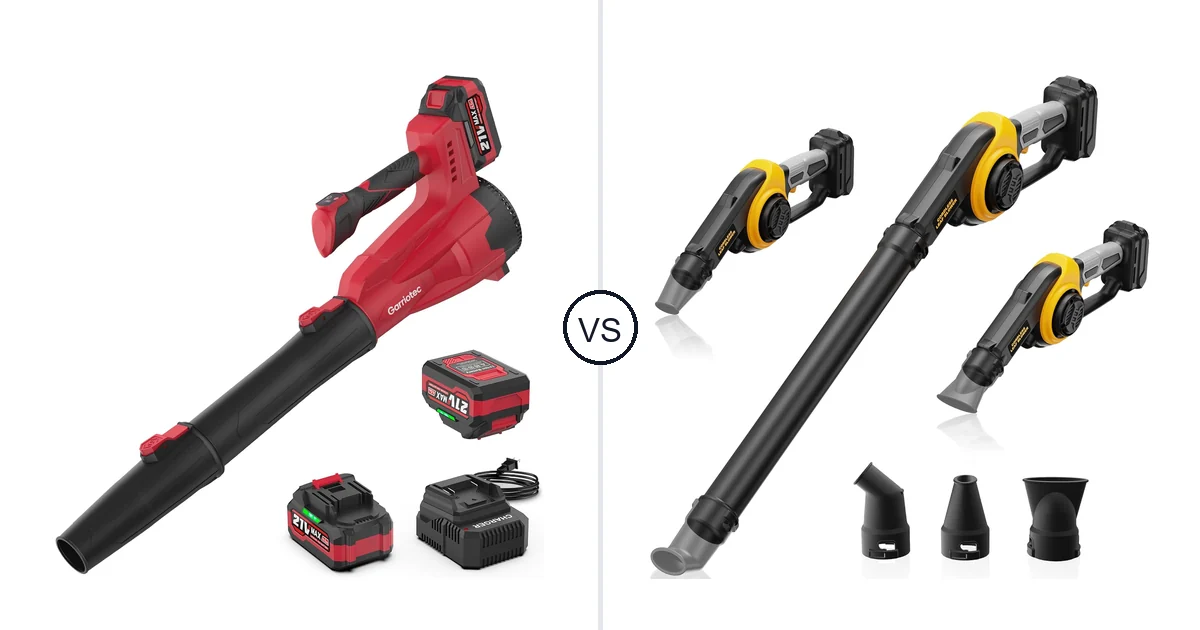 Garriotec Leaf vs HEINPRO Cordless: Which Leaf Blower Should You Buy?