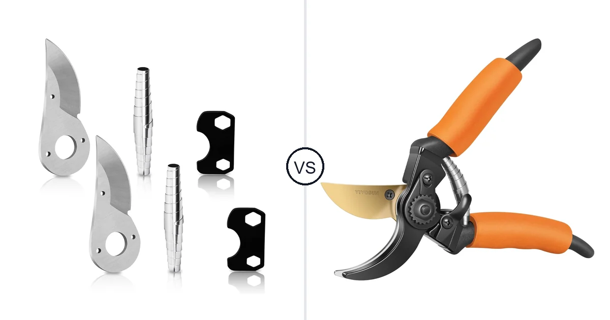 Comparison of Gfdoso 2 Packs and VIVOSUN Soft Grip Pruner