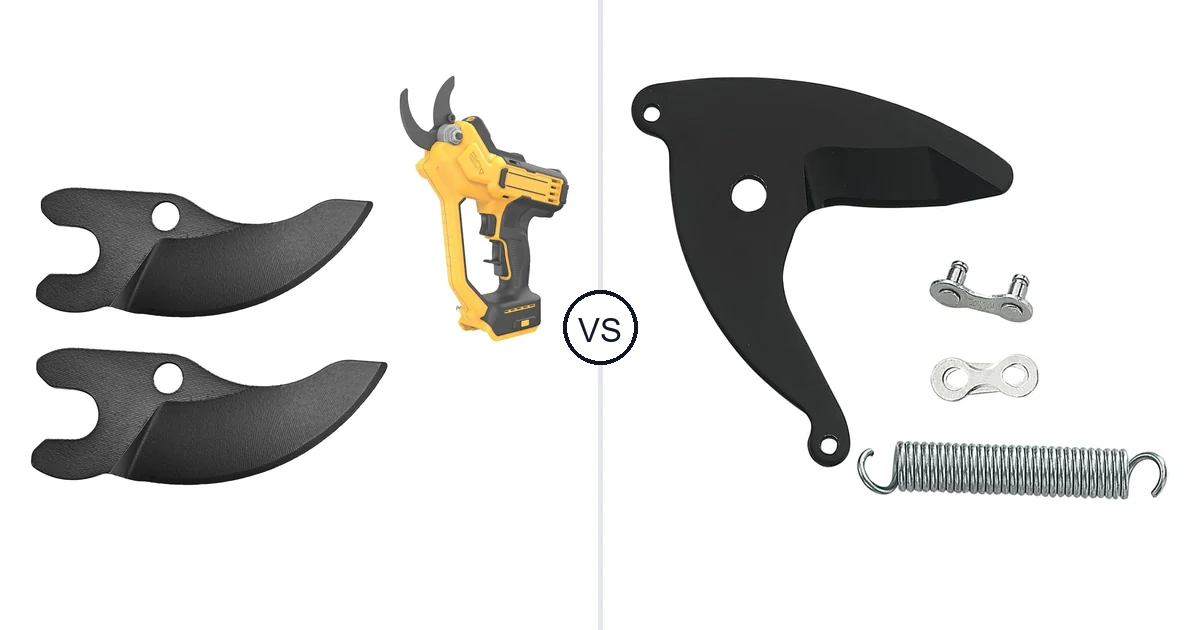Comparison of GJYSYP Bypass and Fiskars Spare part set UP82, UP84, UP86