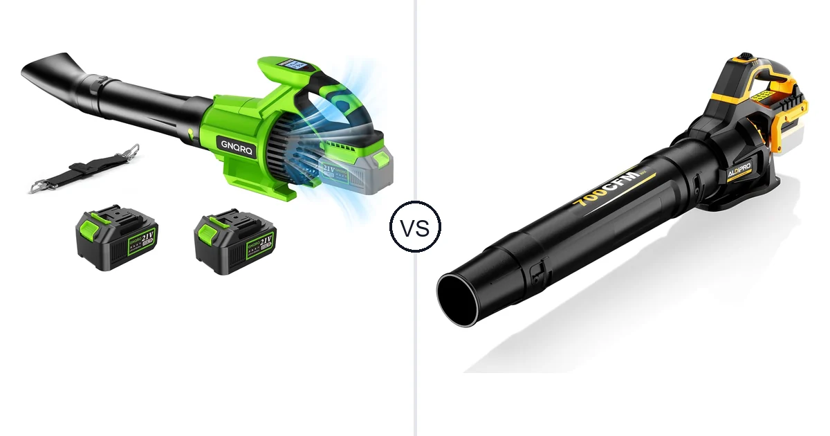 GNQRQ CLB-001 vs ALDIPRO AD-DLB74A-0DB: Leaf Blower Comparison