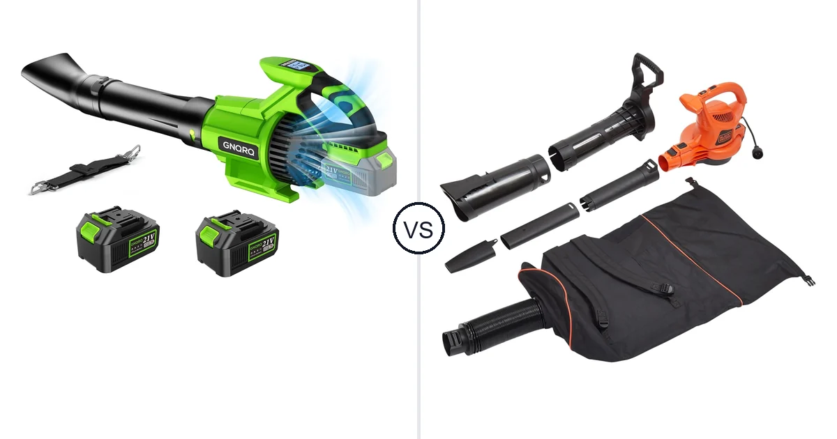 GNQRQ CLB-001 vs BLACK+DECKER BEBL7000: Vacuum Comparison (Key