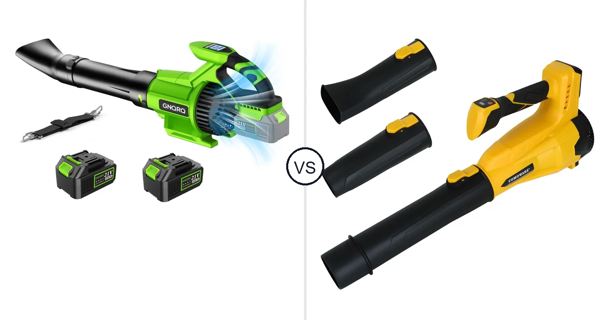 GNQRQ CLB-001 vs COMOWARE CN-Leaf Blower: Best Leaf Blower for Your