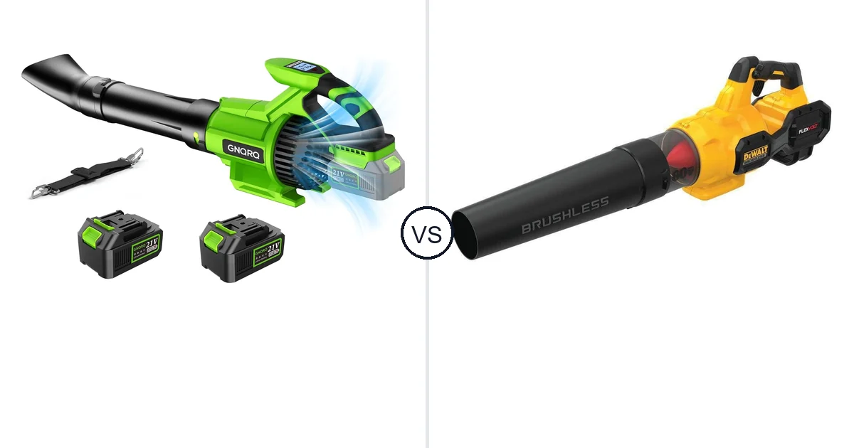 GNQRQ CLB-001 vs DEWALT Handheld: Leaf Blower Performance