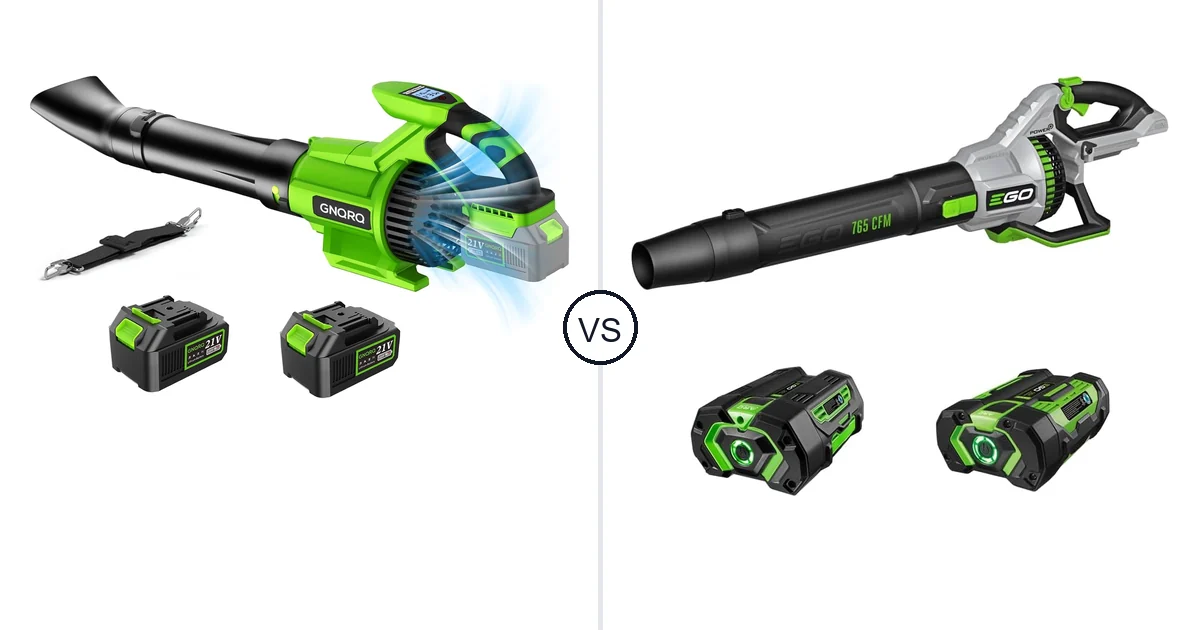 Comparison of GNQRQ CLB-001 and EGO Power+ LB7654