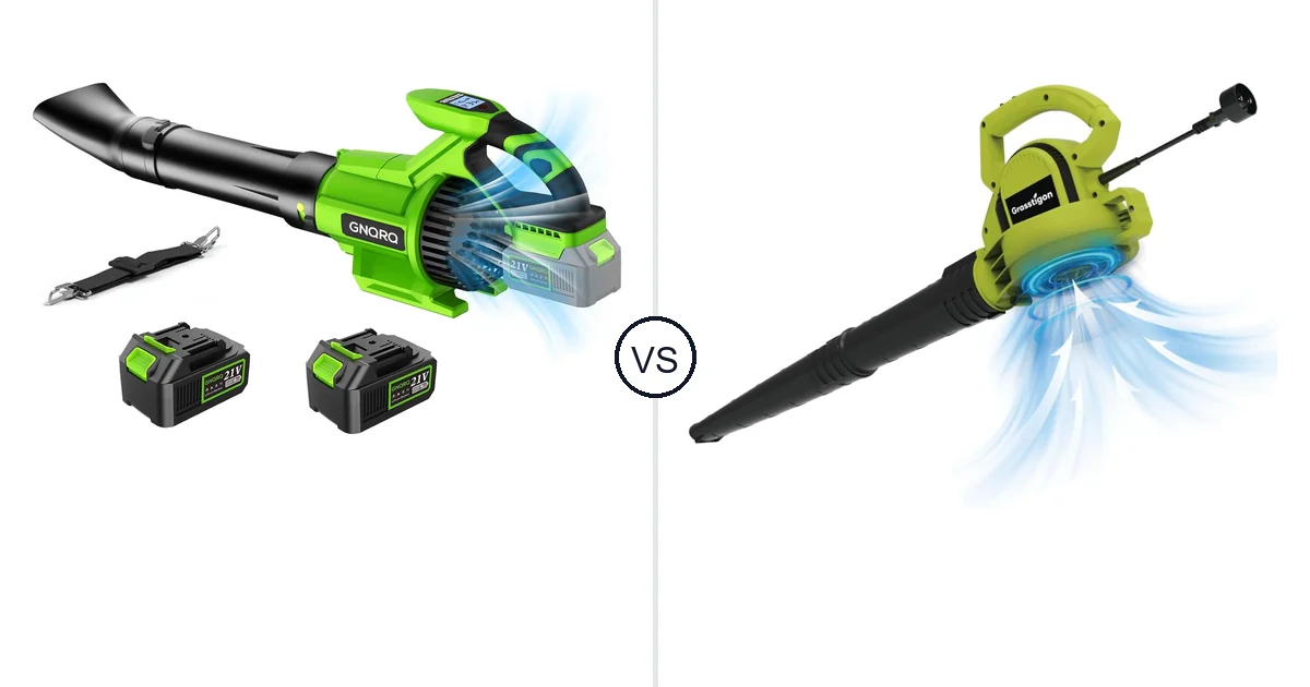 GNQRQ CLB-001 vs GRASSTIGON Leaf: Best Leaf Blower