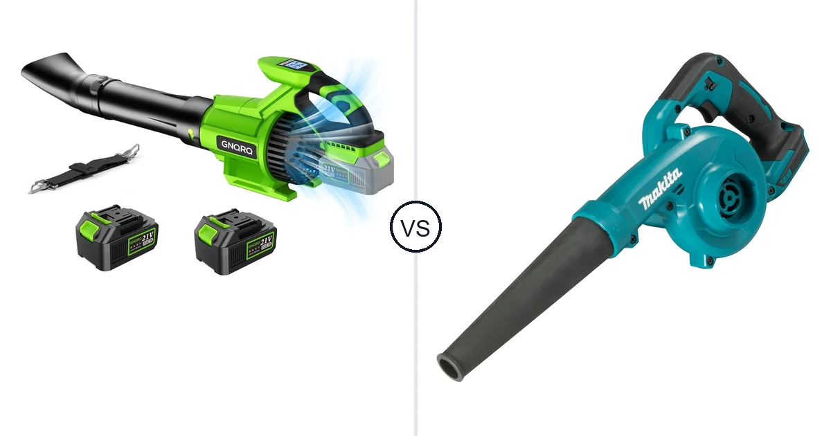 GNQRQ CLB-001 vs Makita DUB185Z: Leaf Blower Comparison (Key