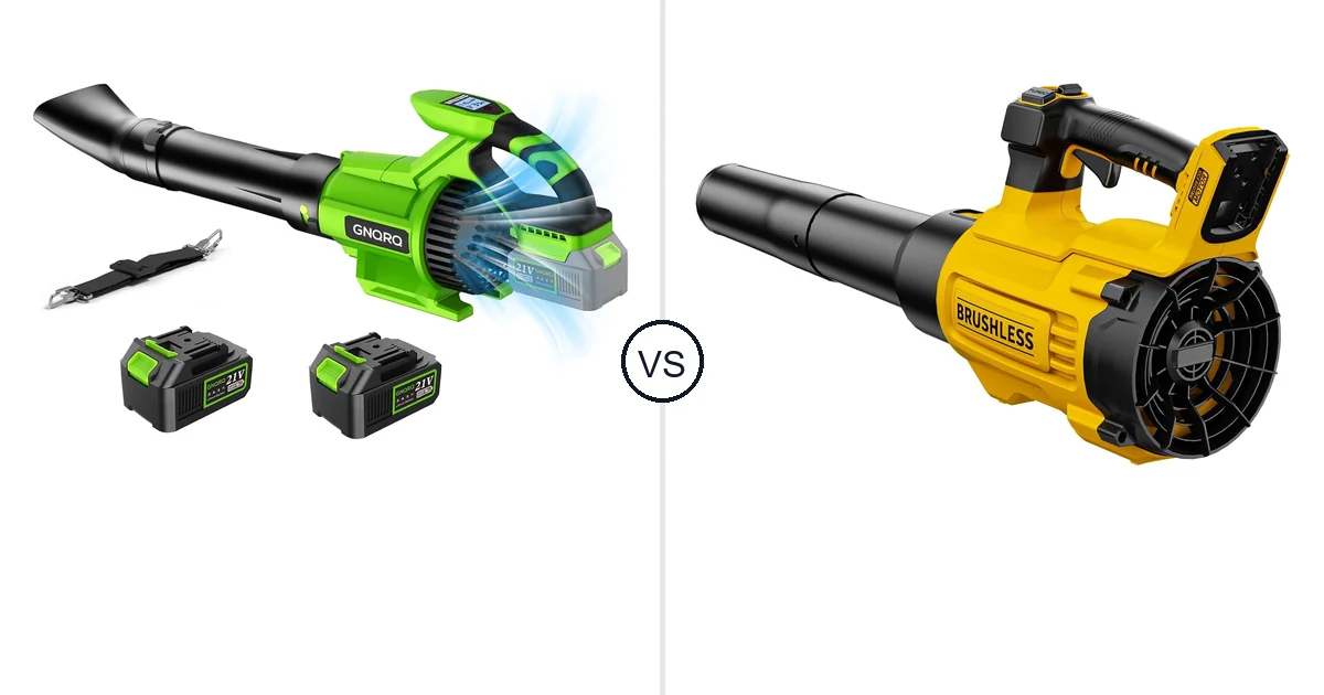 GNQRQ CLB-001 vs PWOKVEC CFM/125: Best Leaf Blower