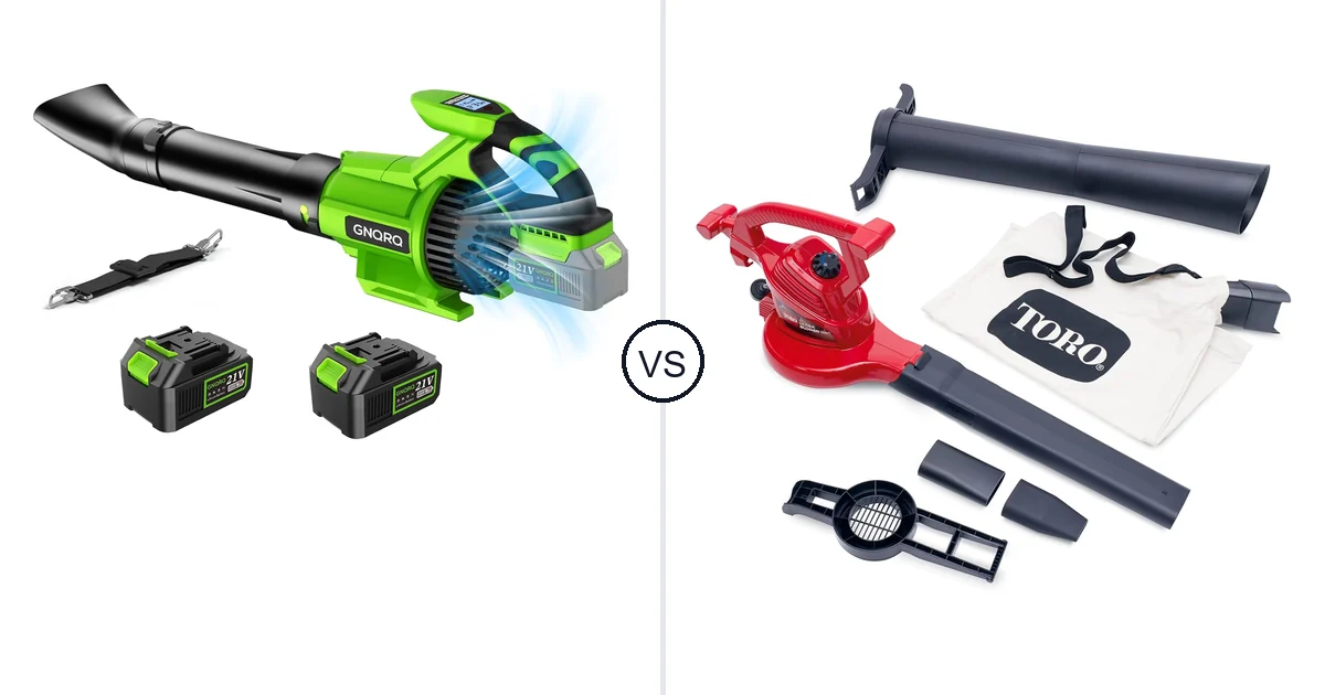 GNQRQ CLB-001 vs Toro 51619: Best Leaf Blower for You?