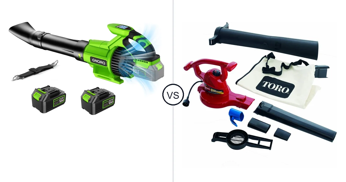 Comparison of GNQRQ CLB-001 and Toro Handheld