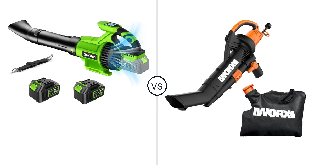 GNQRQ CLB-001 vs WORX WG509: Best Vacuum for Your Needs