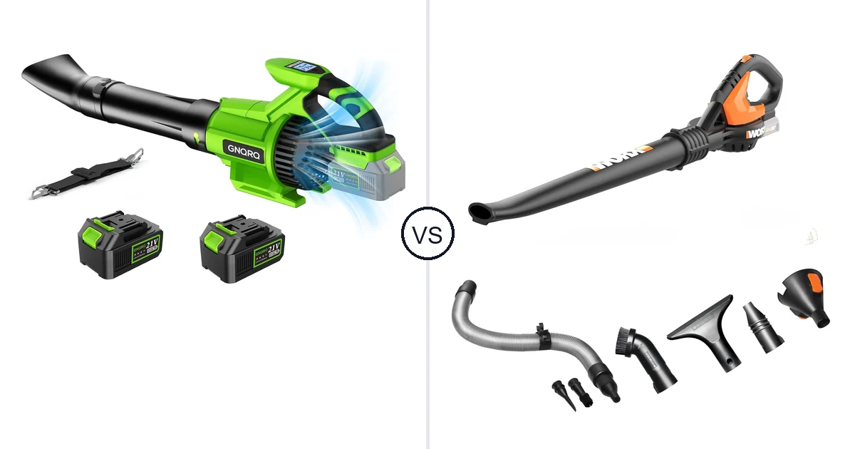 Comparison of GNQRQ CLB-001 and WORX WG545