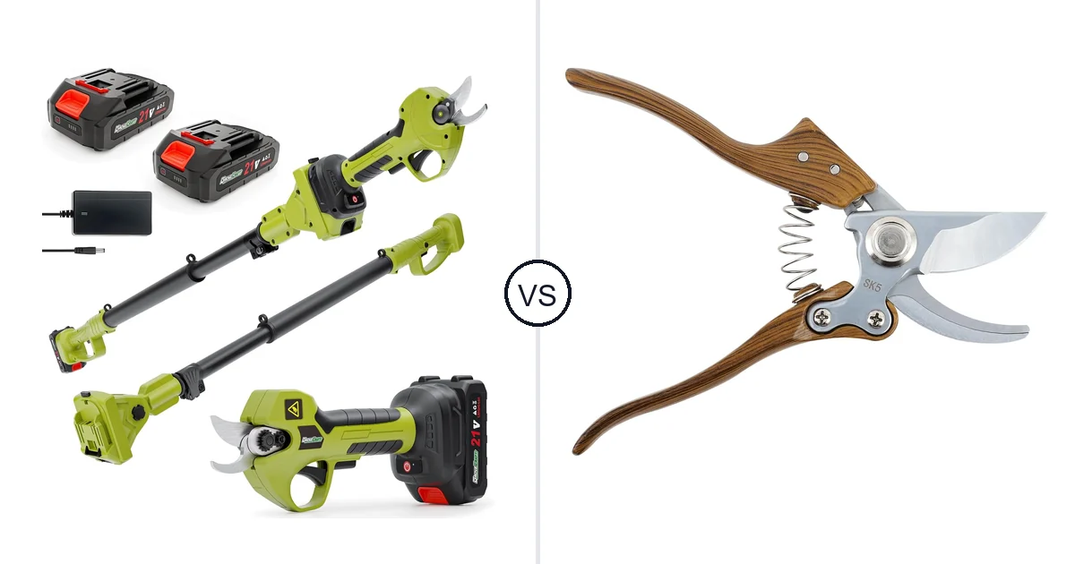 GroveCraft with Extension Pole vs Garvee Classic: Best Pruning Shears