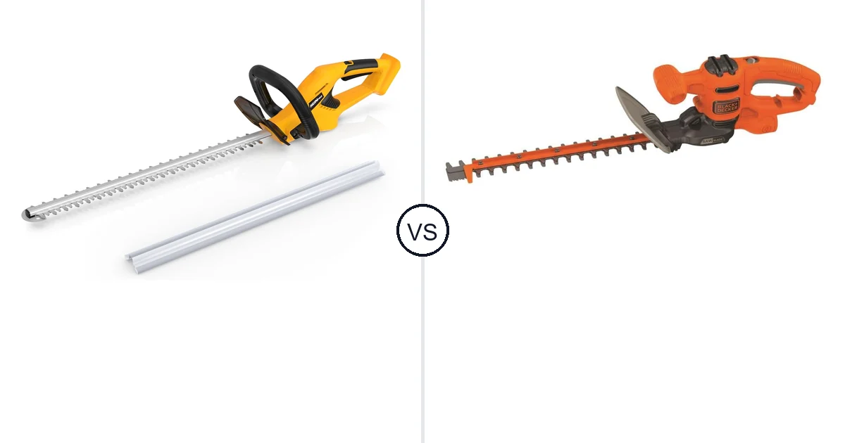 HEINPRO Cordless Hedge vs BLACK+DECKER BEHTS125: Best Hedge Trimmer
