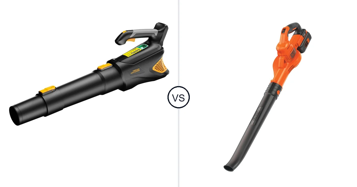 HEINPRO Cordless Leaf Blower vs BLACK+DECKER LSW40C: Leaf Blower