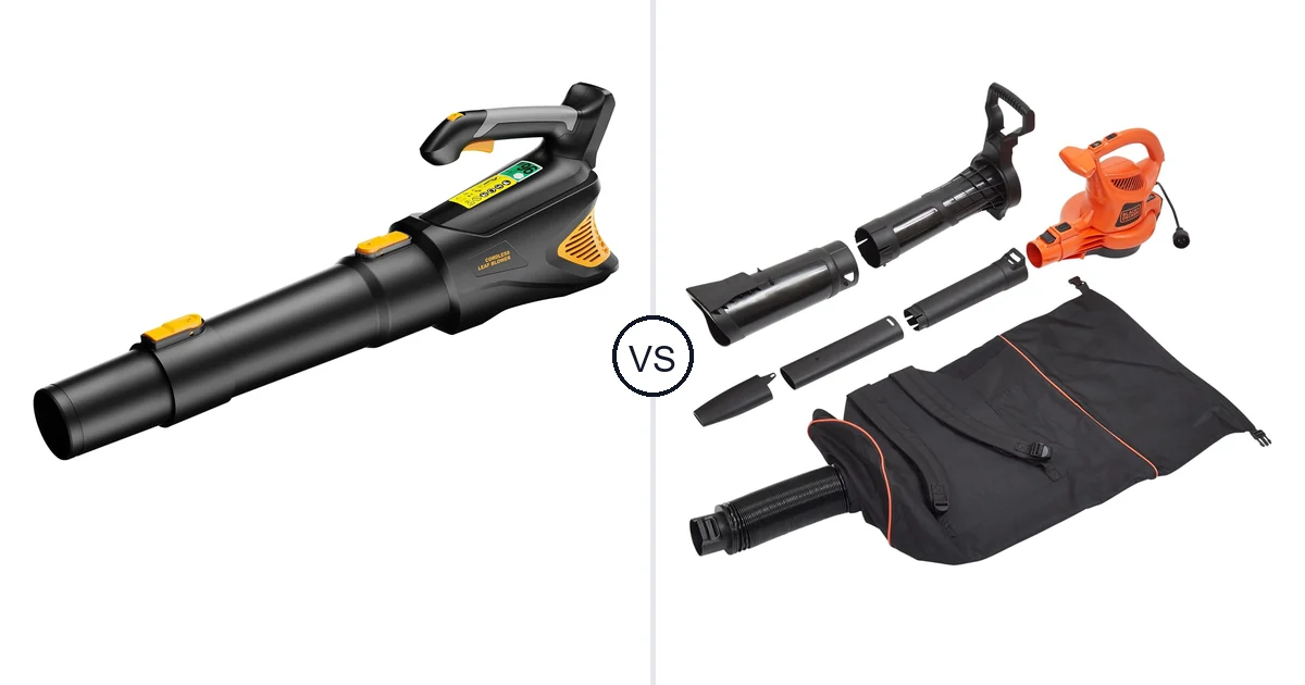 Comparison of HEINPRO Cordless Leaf Blower 500CFM Compatible and BLACK+DECKER BEBL7000