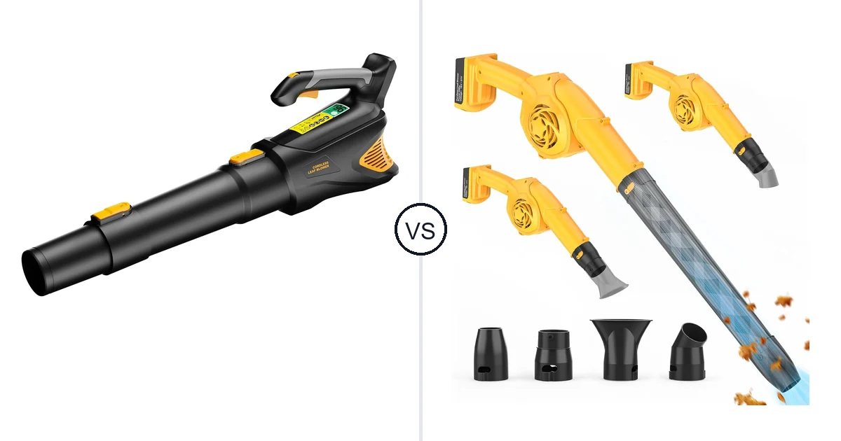 HEINPRO Cordless Leaf Blower vs Denqir Leaf Blower: Which Leaf