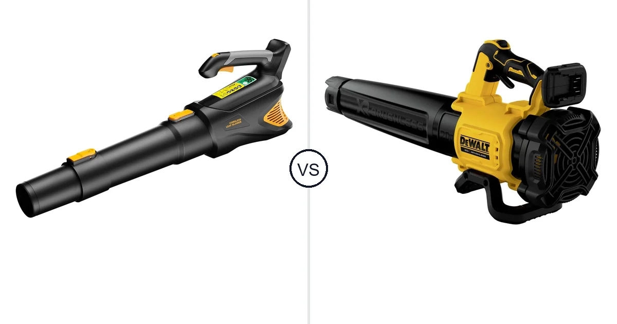 HEINPRO Cordless Leaf Blower vs DEWALT DCBL722B: Best Leaf Blower