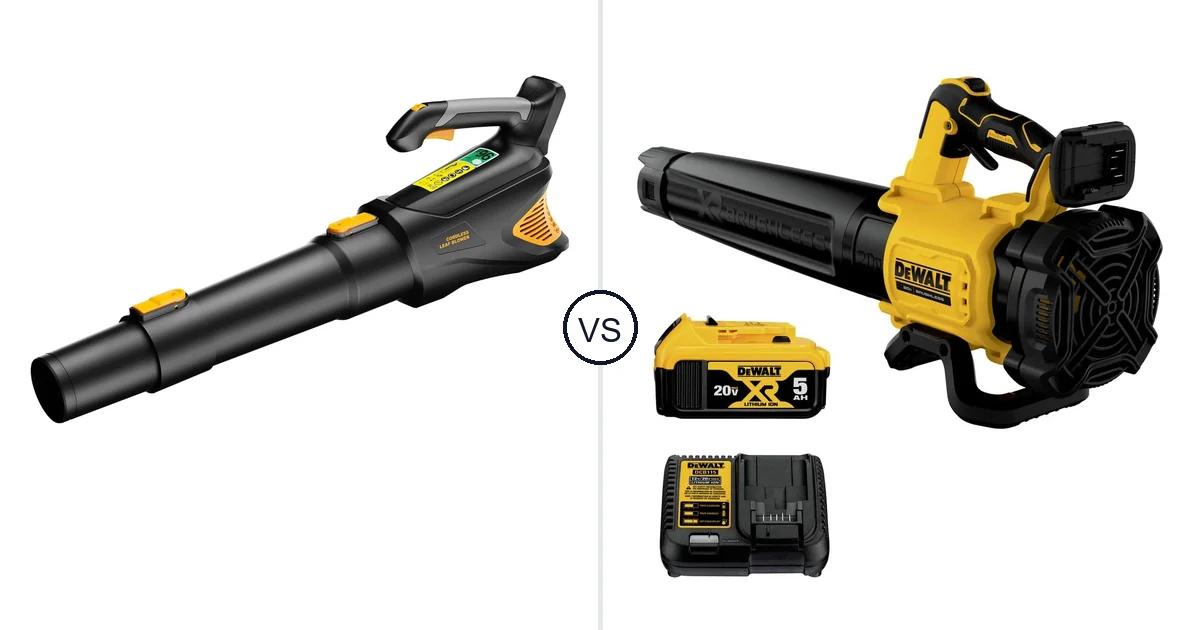 HEINPRO Cordless Leaf Blower vs DEWALT DCBL722P1: Best Leaf Blower