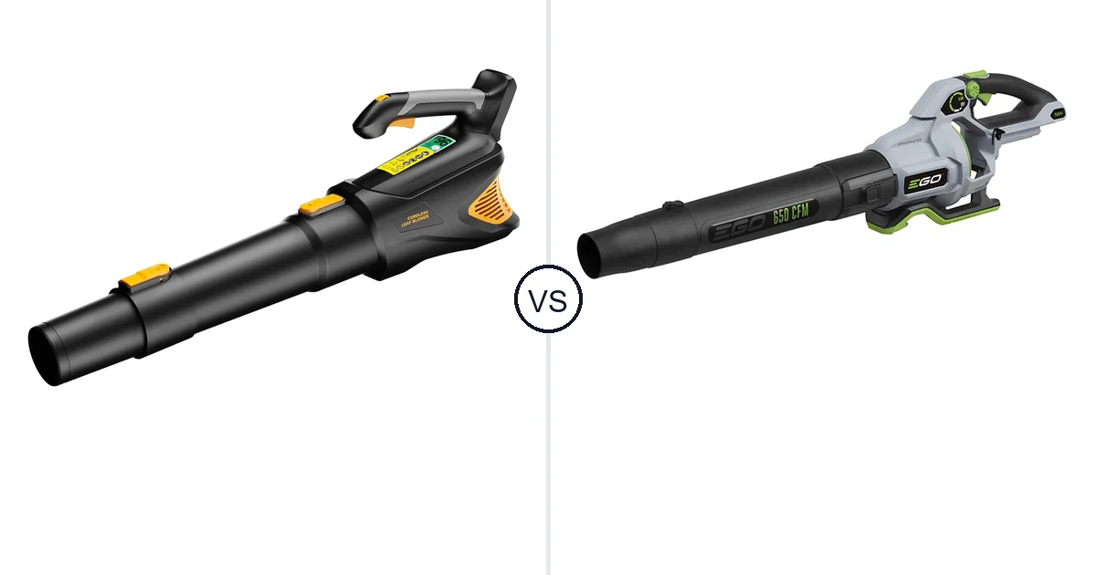 HEINPRO Cordless Leaf Blower vs EGO Power+ Leaf Blower: Best Leaf