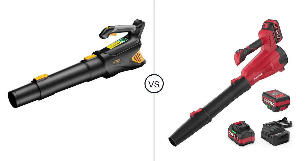 HEINPRO Cordless vs Garriotec Leaf: Which Leaf Blower Should You Buy?