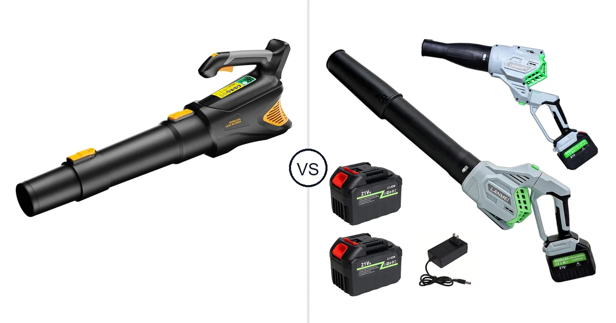 HEINPRO Cordless Leaf Blower vs LANMEI 146MPH: Best Leaf Blower for