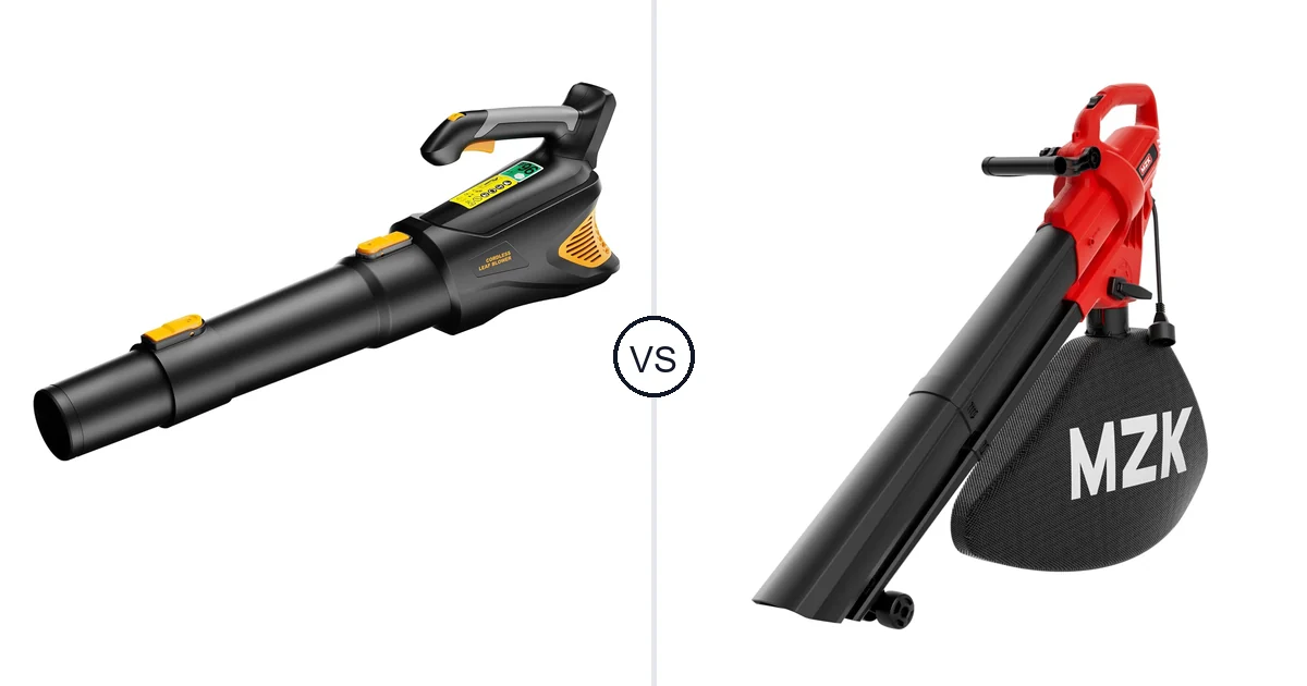 HEINPRO Cordless Leaf Blower vs MZK 1712: Best Vacuum for Your Needs