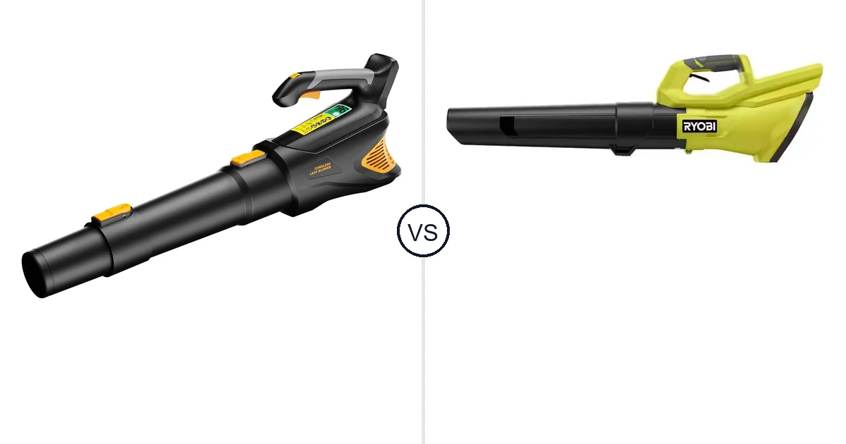 HEINPRO Cordless Leaf Blower vs RYOBI RY40LB01B: Best Leaf Blower