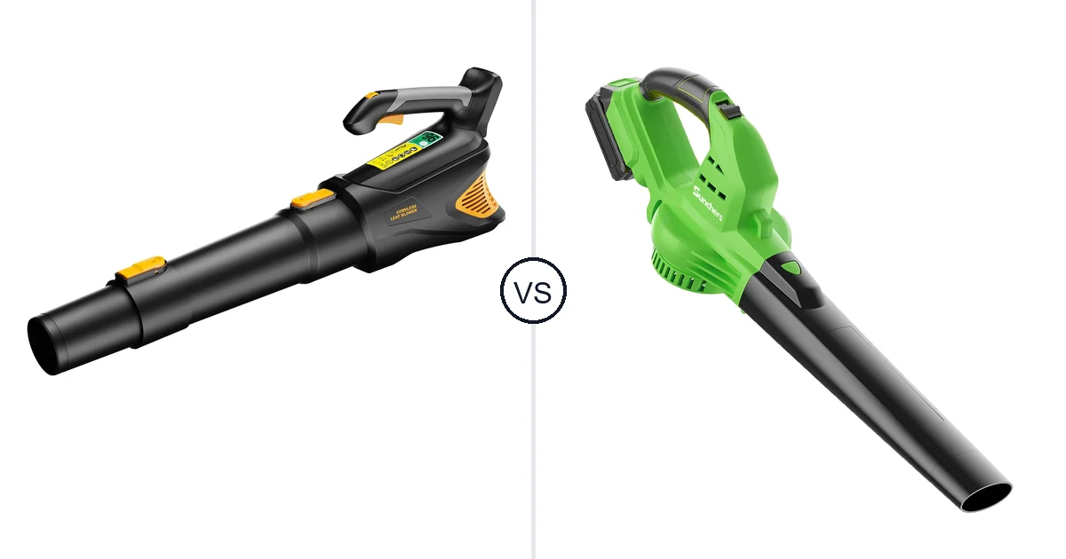 HEINPRO Cordless Leaf Blower vs Sunchers Lbto: Best Leaf Blower for